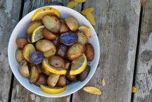 Lemon Balsamic Potatoes