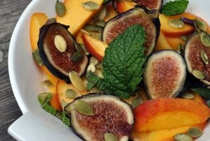 Sweetened Pumpkin Seeds, Peaches & Figs