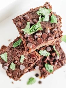 Grain Free Peppermint Brownies Recipe