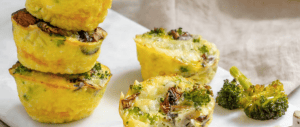 Broccoli & Cheddar Egg Muffins
